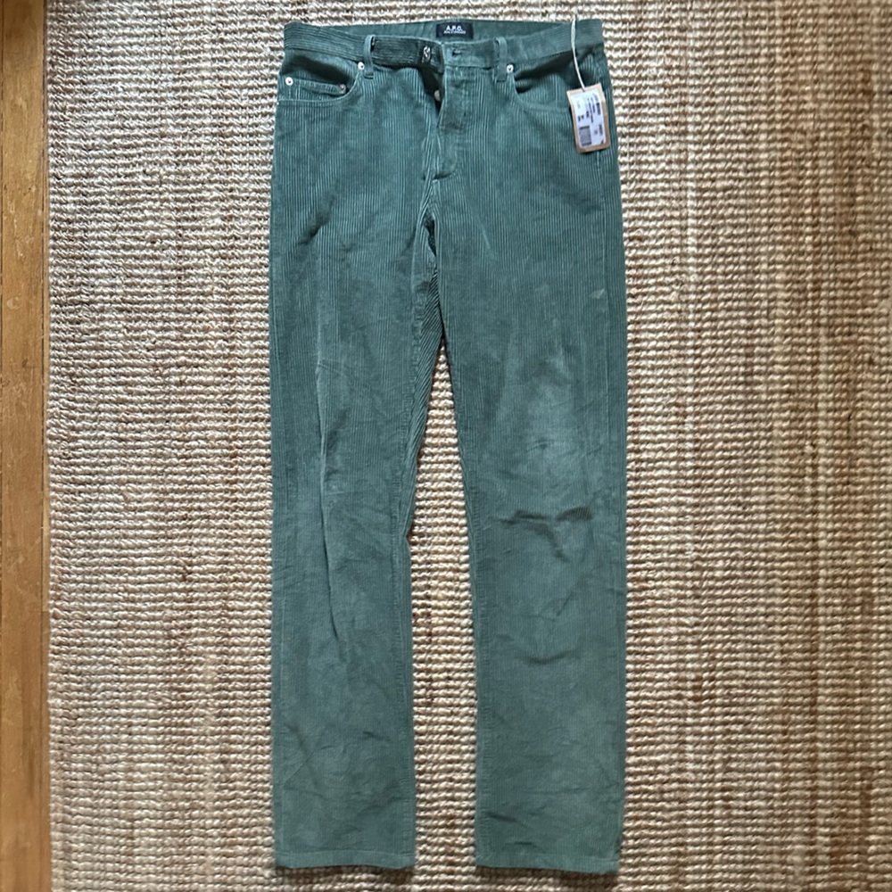 NWT A.P.C cords size 31